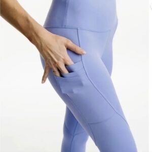 ZYIA Grapemist Tri-pocket High Rise Ankle Leggings 24" size (8-10) NWOT!